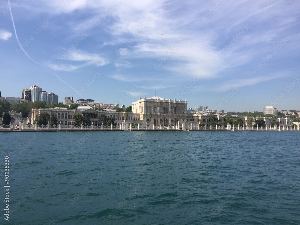 Obraz premium Sahilde Yerleşim