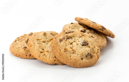 milk chocolate toffee almond cookies