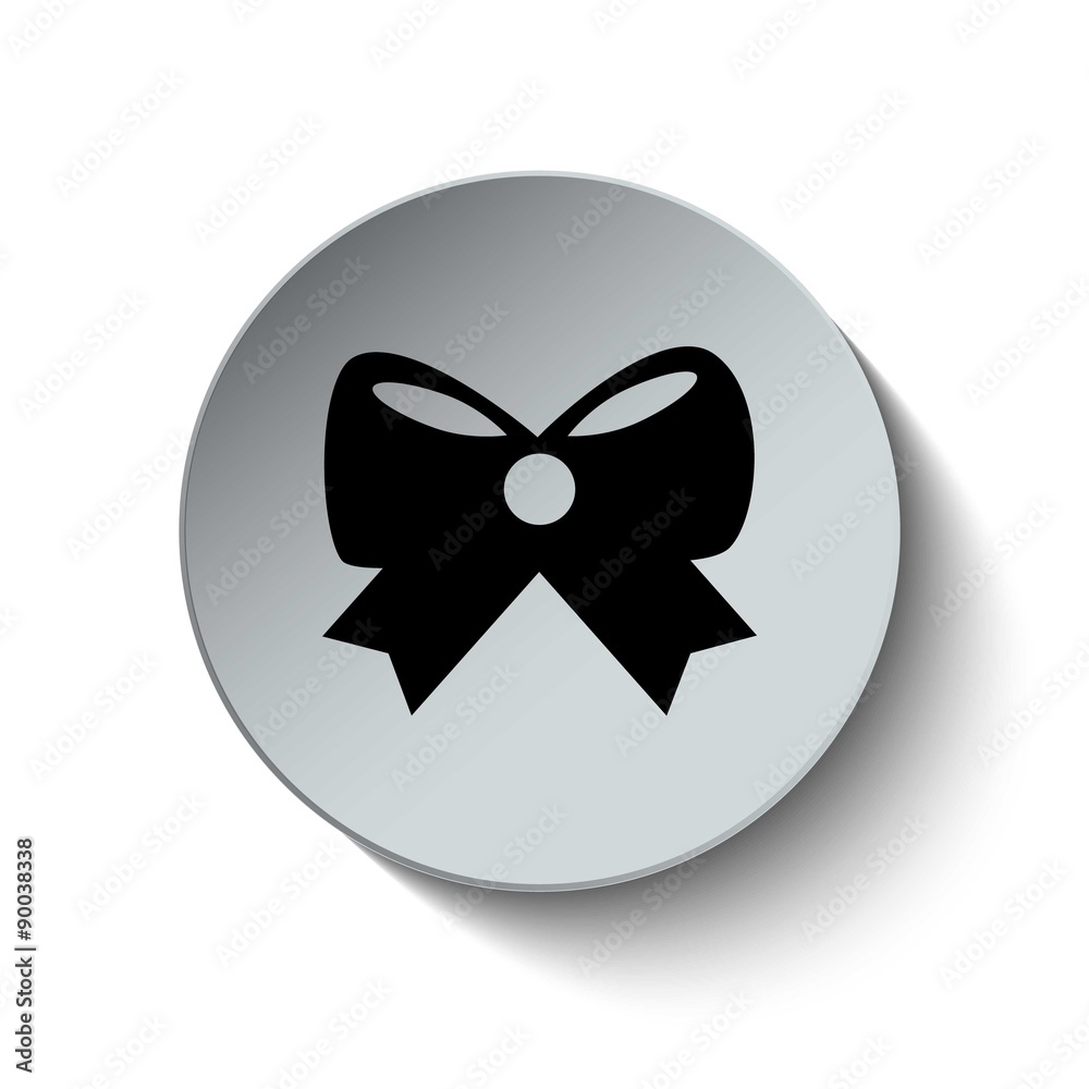 Decorative bow icon. Bow icon. Ribbon icon. Celebration and Part Decorative bow icon. Bow icon. Ribbon icon. Celebration and Part