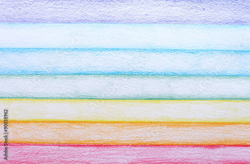 Stripe Pencil Color Rainbow Background