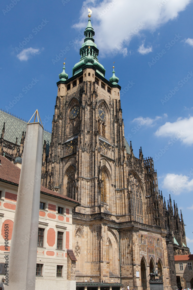 Fototapeta premium Cathédrale Saint-Guy - Prague - République tchèque