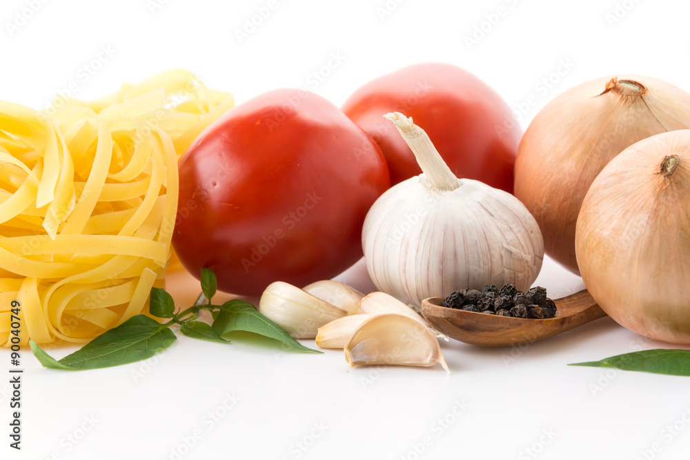 dry pasta spaghetti with ingredient dry pasta spaghetti with ingredient