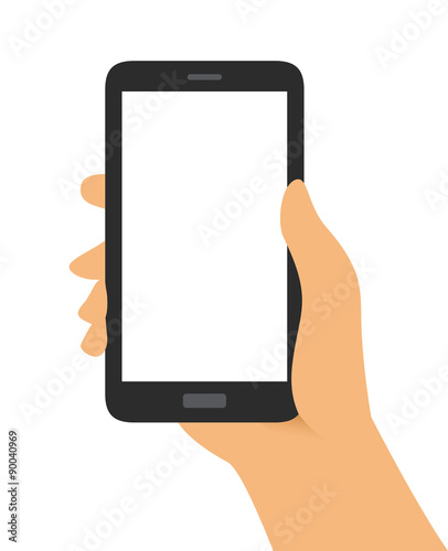 Hand Holding Phone