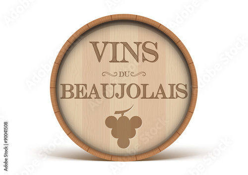 Tonneau Vins du Beaujolais