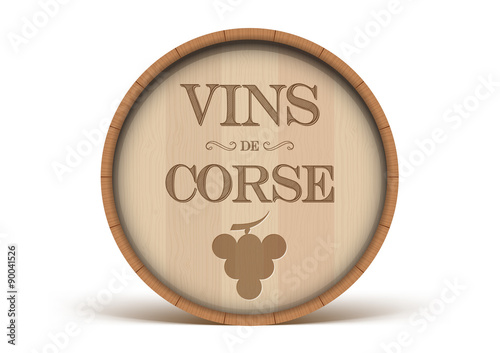 Tonneau Vins du Corse