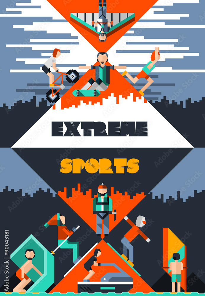 Extreme Sports Poster