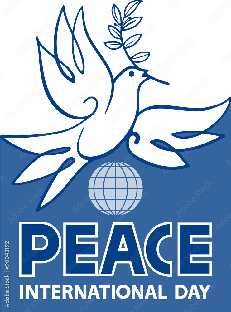 Fototapeta premium Peace international day