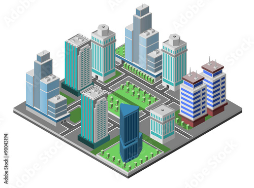 Skyscraper City Concept