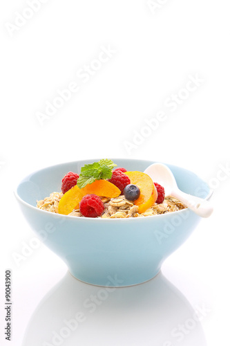 muesli (granola)  for breakfast