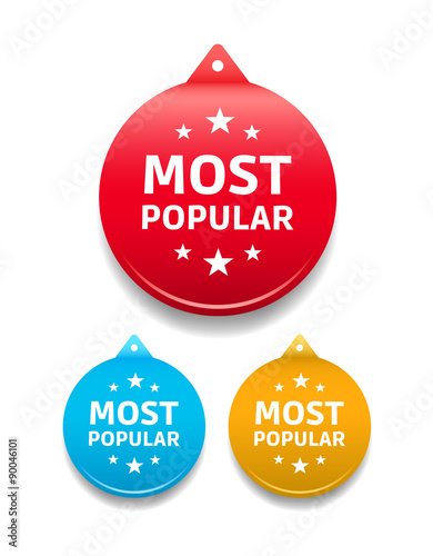 Most Popular Round Tag