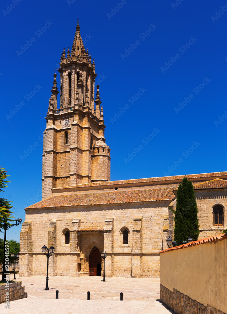 Fototapeta premium Collegiate Church of San Miguel in Ampudia