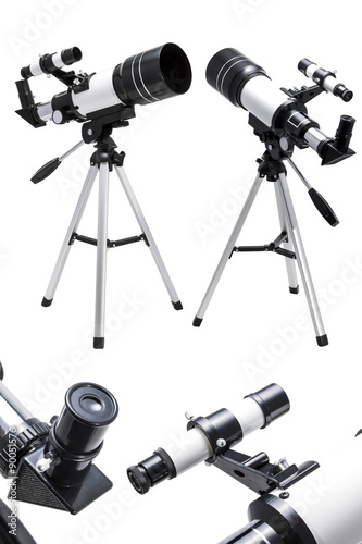 Telescope, eyepiece and viewfinder