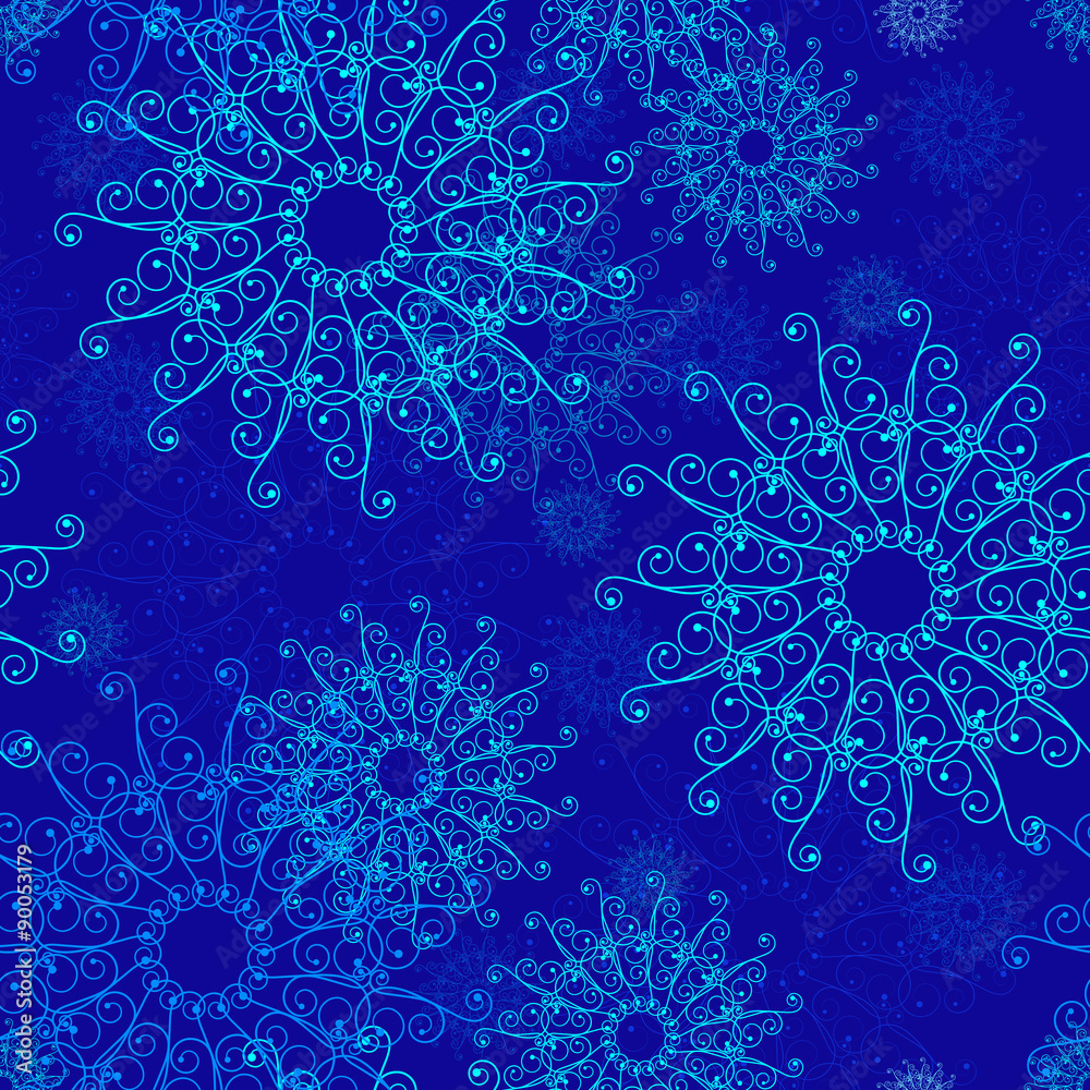 Seamless of openwork snowflakes. seamless for your design Seamless of openwork snowflakes. seamless for your design