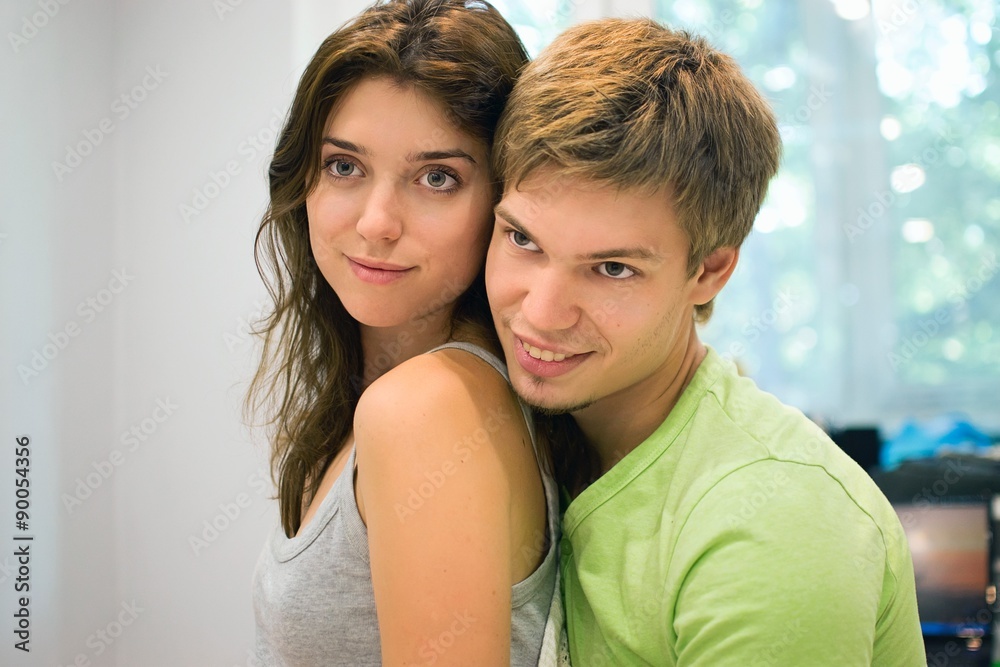 Fototapeta premium Красивая пара дома
