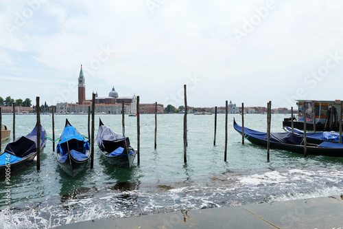 Gondolas at the Venetian Canal