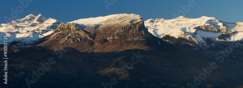 panorama of the Pyrenees