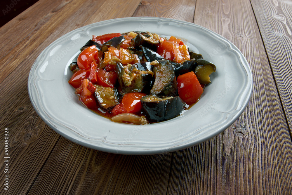 Sicilian Caponata di melanzane Sicilian Caponata di melanzane