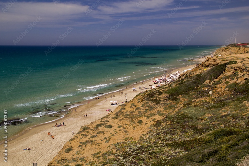 Mediterranian Seashore in Apollonya,Israel