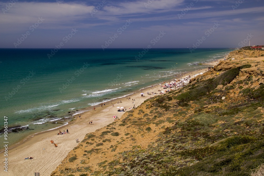 Mediterranian Seashore in Apollonya,Israel Mediterranian Seashore in Apollonya,Israel