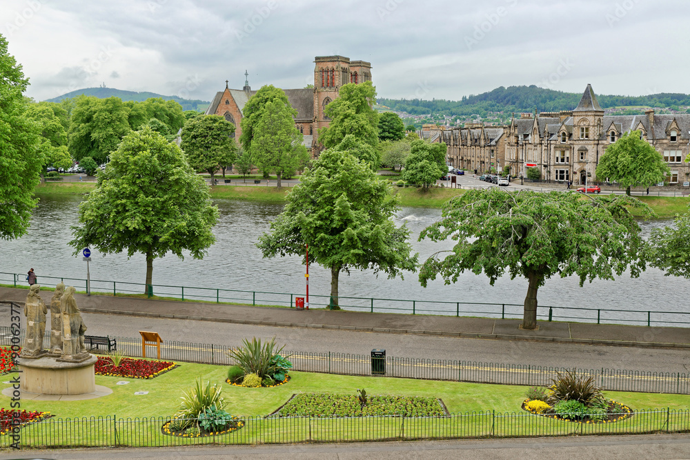 Fototapeta premium Innenstadt Inverness