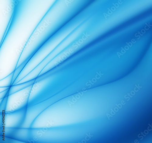 abstract blue background © BazziBa