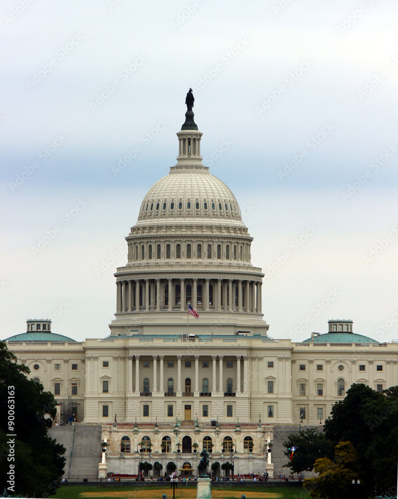 The U.S. Capitol Building in Washington D.C. taken 6/21/2014.