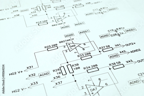 Electronic schematic