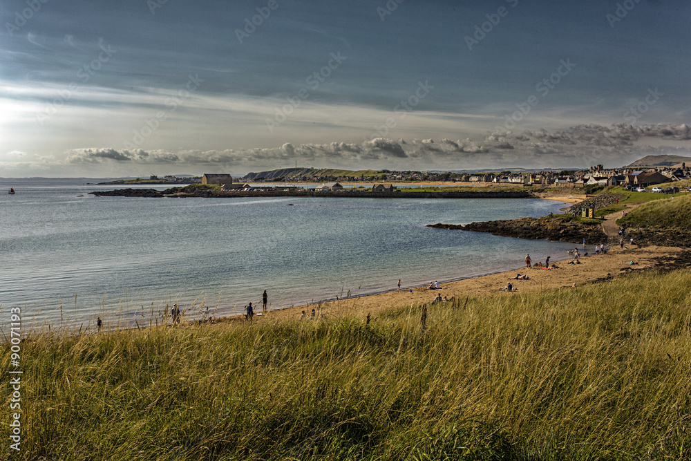 Sunset over Elie Coastline