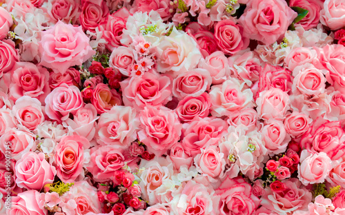 Soft color Roses Background