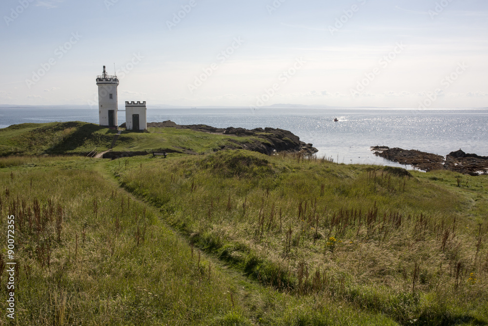 Elie Lighthouse in Fife Scotland