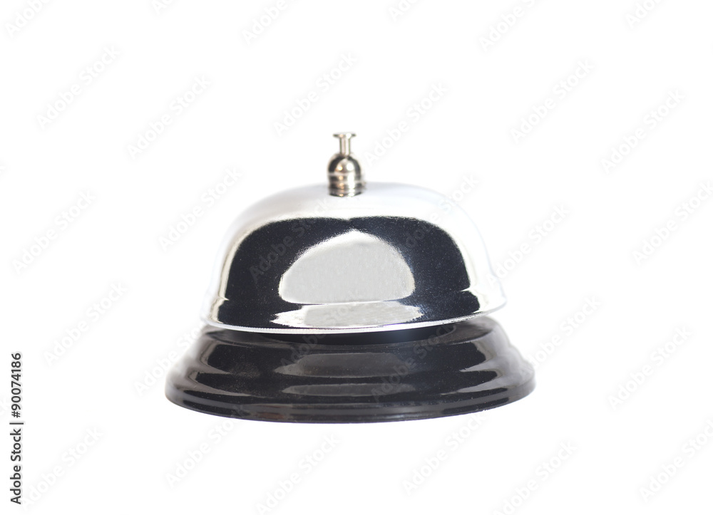 Service bell isolated on white Service bell isolated on white
