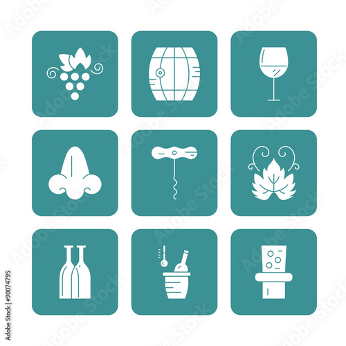 Wine Icon Collection