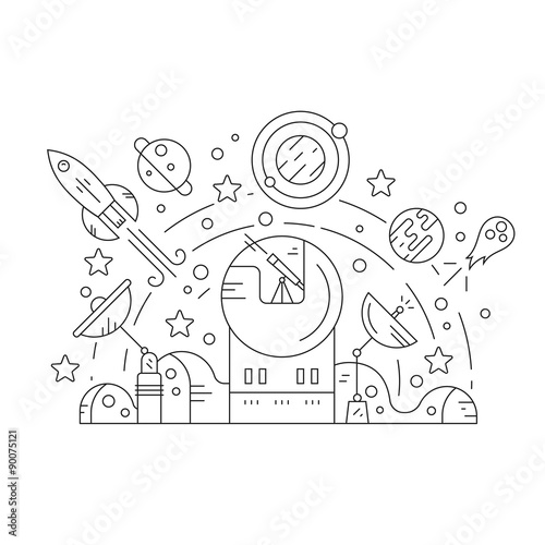 Space Line Style