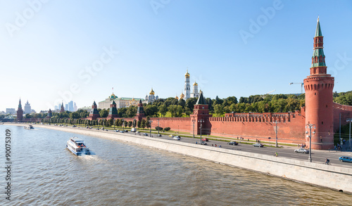 Beklemishevskaya Tower on Kremlin embankment photo