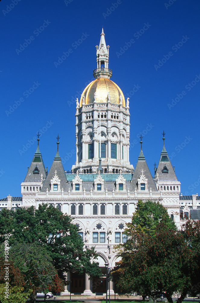 Obraz premium State Capitol of Connecticut, Hartford