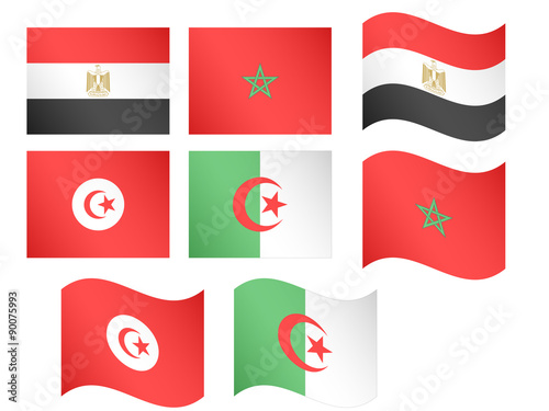 African Flags 1 EPS 10 Free Download African Flags 1 EPS 10 - GFXLoad
