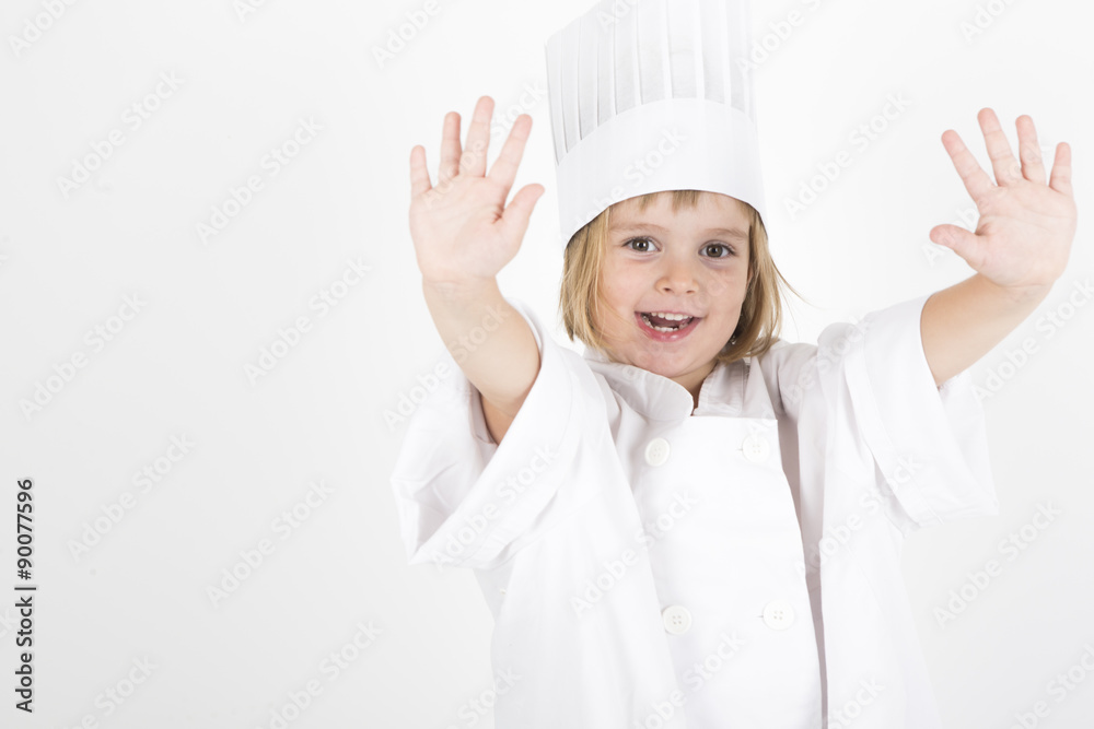 Little girl Chef