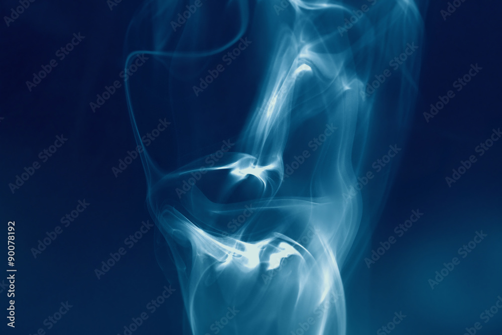 Obraz premium smoke skull