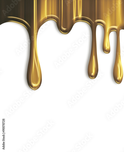 dripping gold