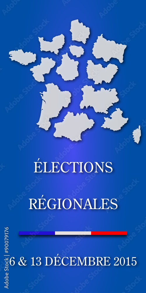 Obraz premium Elections régionales