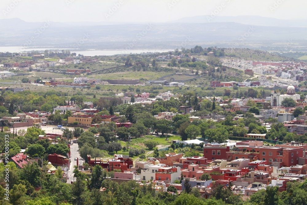 View of San Miguel de Allende, mexico