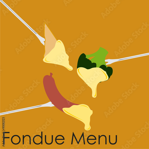 Fondue menu