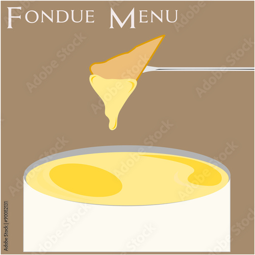 Fondue menu