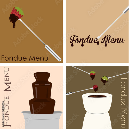 Fondue menu