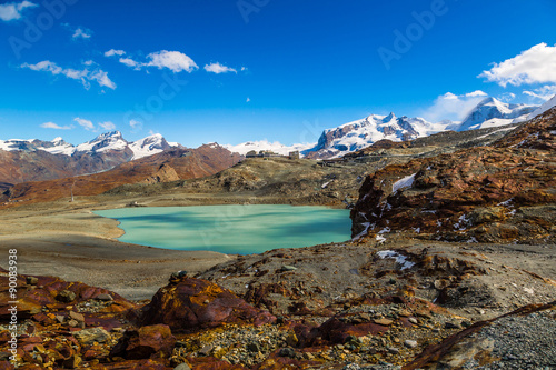 Alps mountain landscape in Swiss