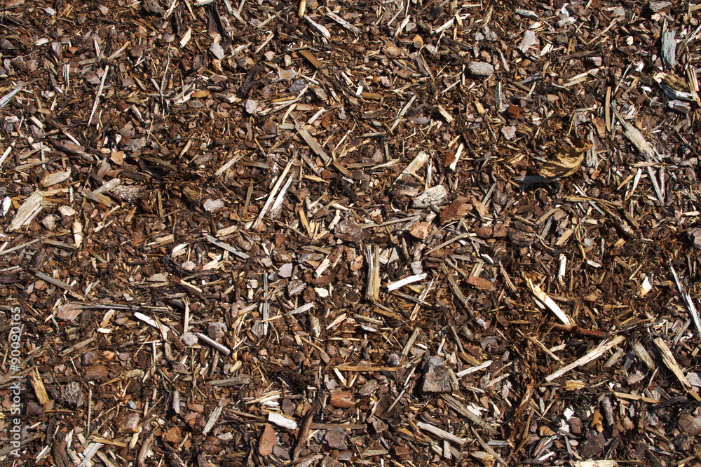 Brownish bark mulch texture as used to cover or dung beds, texture, material Brownish bark mulch texture as used to cover or dung beds, texture, material