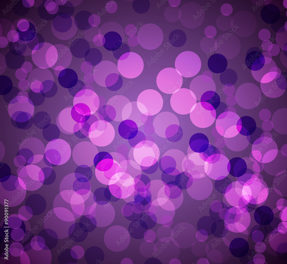 Purple Bokeh Blurry Lights Background Purple Bokeh Blurry Lights Background
