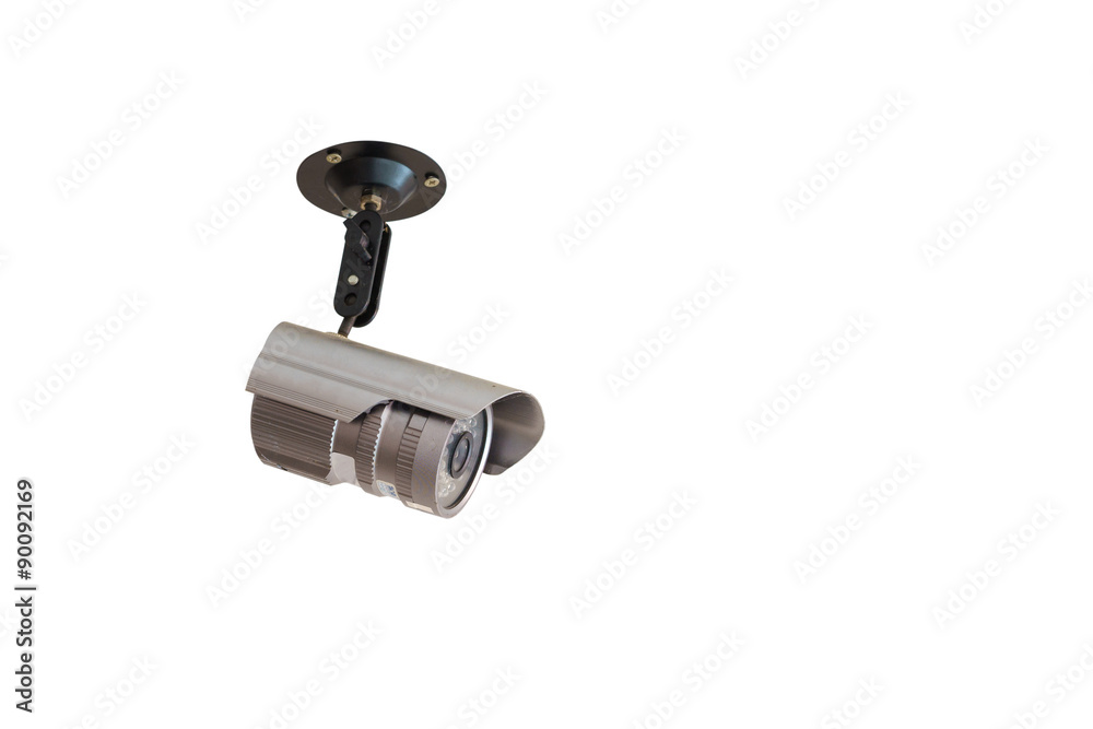CCTV Camera of Surveillance isolate on white background CCTV Camera of Surveillance isolate on white background