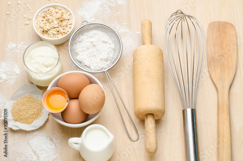 Food ingredient and recipe for baking