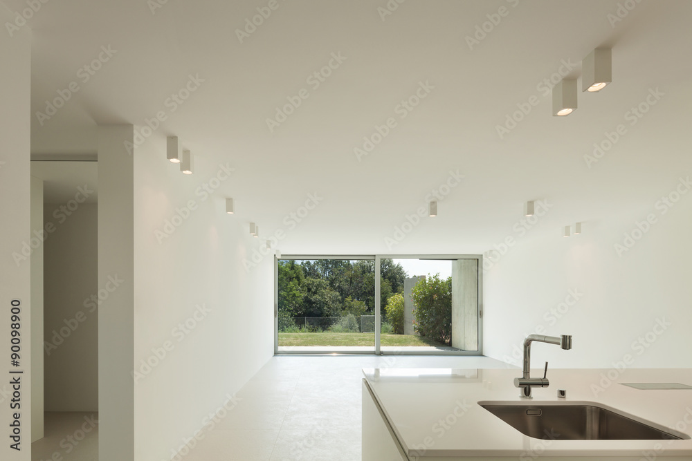 Fototapeta premium domestic kitchen of a modern house